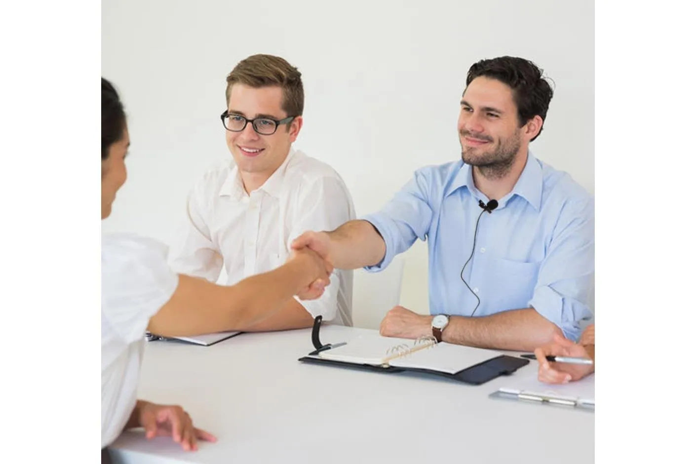 Maono Lavalier 4 Pole 3.5mm Jack Adapter Tie-Clip On Lapel Microphone - ProSound