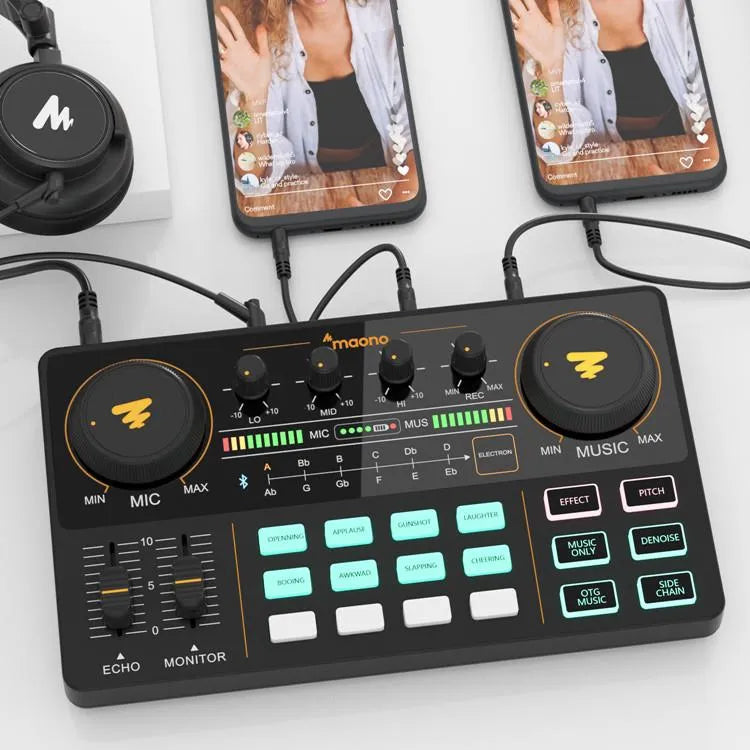Maono maonocaster AU-AM200 Portable Podcast Production Studio - ProSound