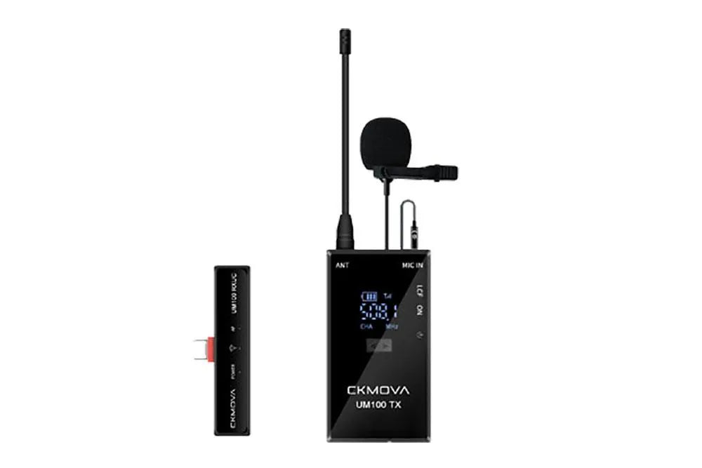 CKMOVA UM100 UHF Wireless Microphone Kit (USB-C Receiver) - ProSound