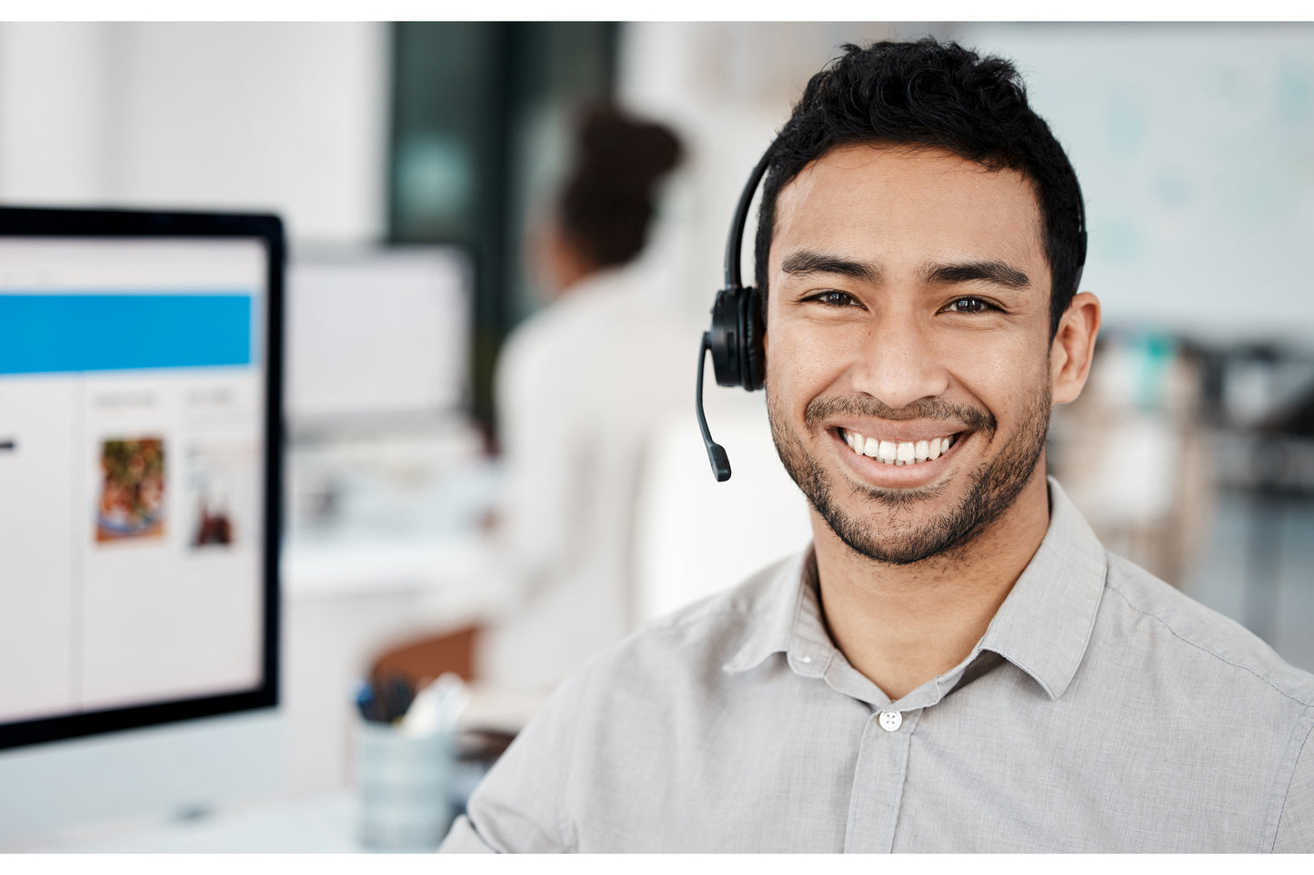 Prosound Single Ear Mono USB-A Cabled Headset Boom Microphone Noise Cancellation - ProSound