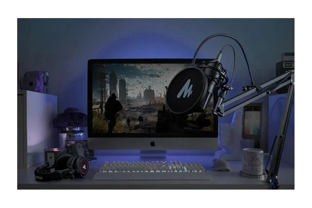 Maono Podcasting Microphone with Studio Headphones Kit - ProSound