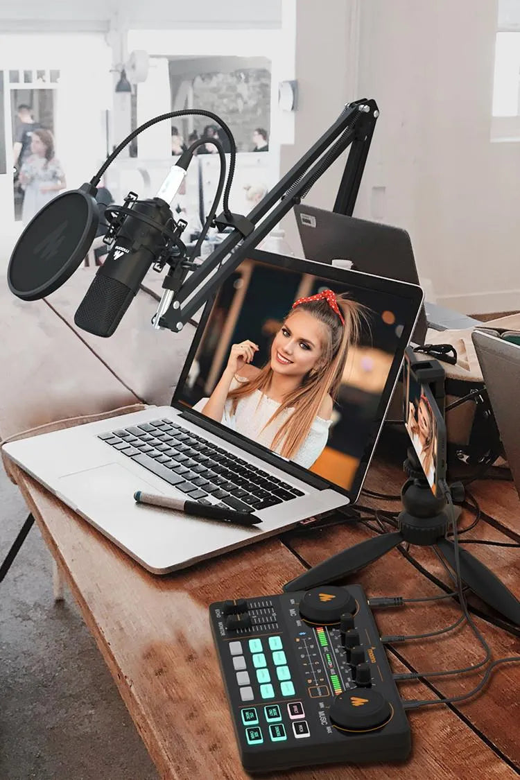 Maono maonocaster AU-AM200 Portable Podcast Production Studio - ProSound
