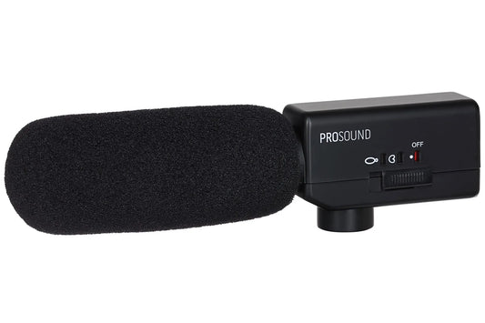 ProSound Shotgun Super Cardioid Electret Condenser Zoom Video Microphone - ProSound