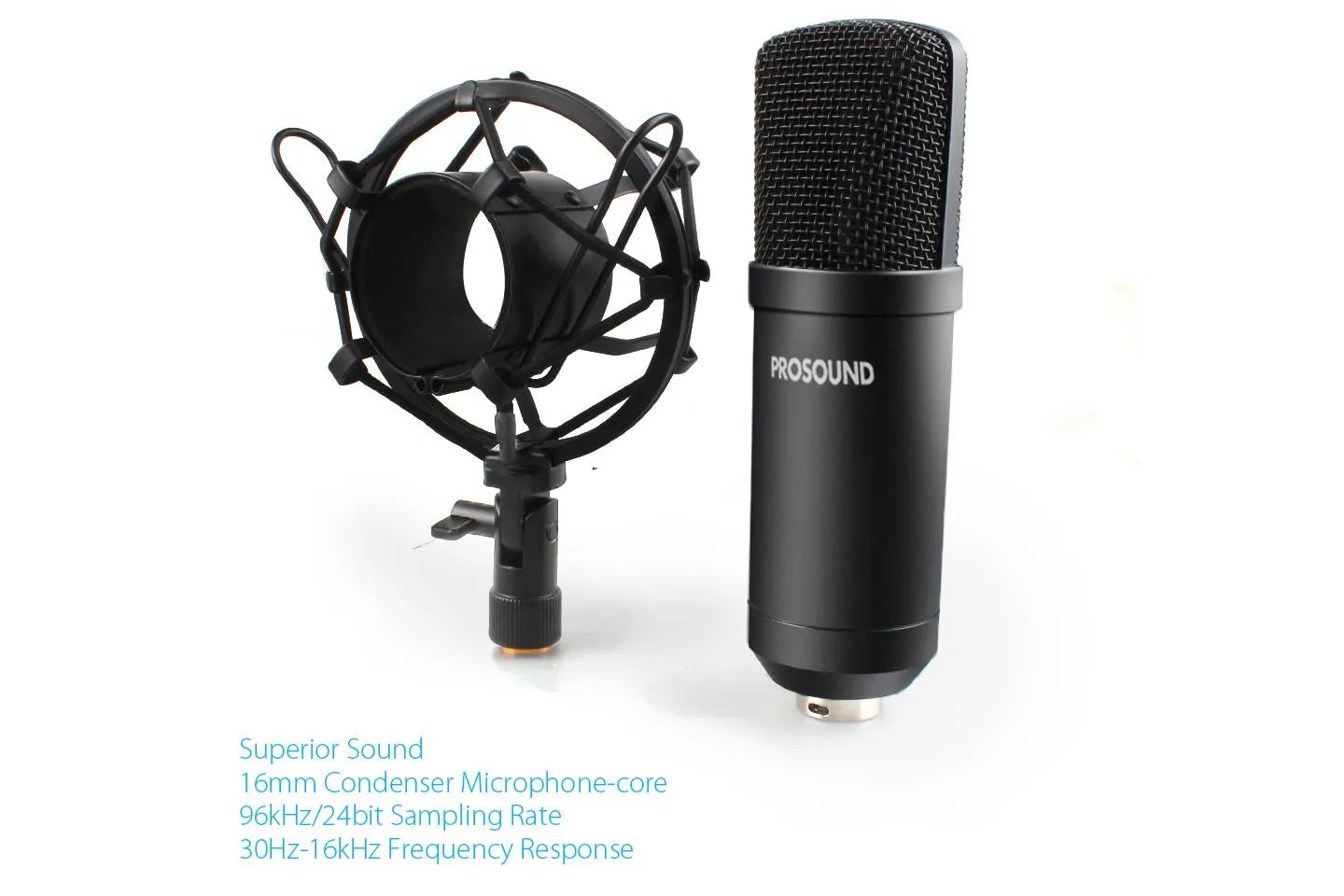 ProSound Studio Spring Loaded Boom Arm Microphone Kit