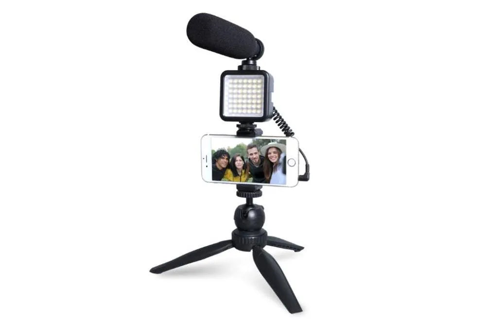 Maono Professional Vlog Microphone With LED Light and Tripod - ProSound