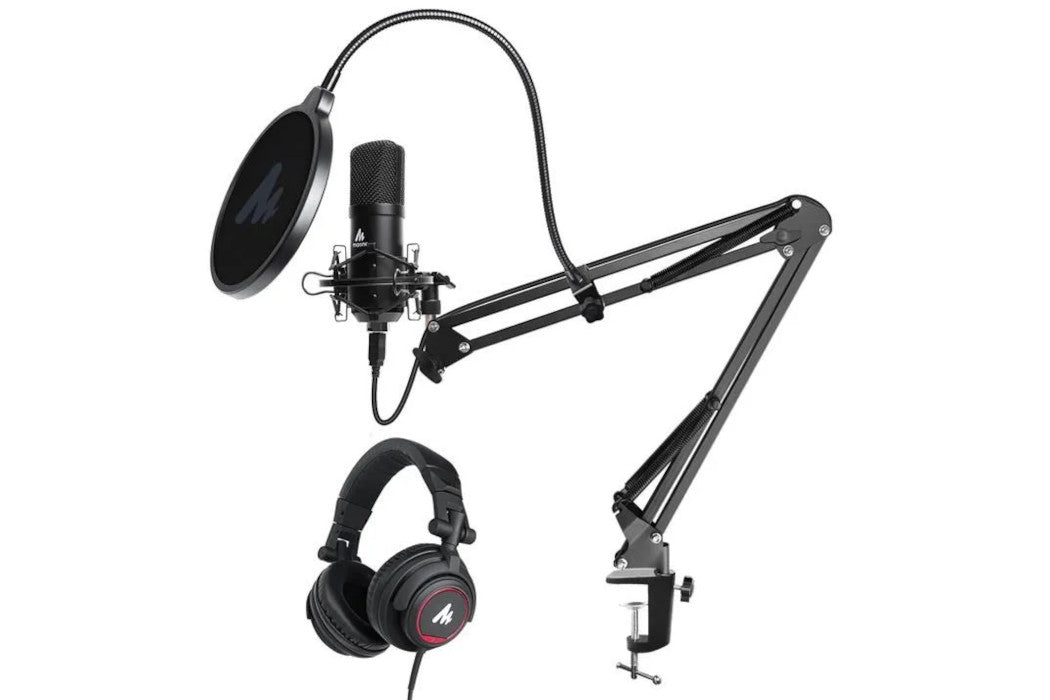 Maono Podcasting Microphone with Studio Headphones Kit - ProSound