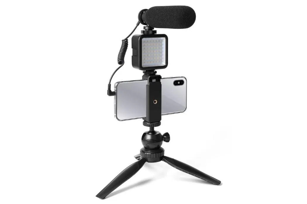 Maono Professional Vlog Microphone With LED Light and Tripod - ProSound