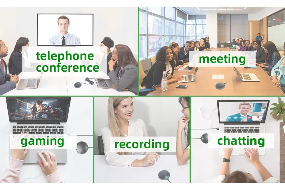 Maono USB Electret Conference Boundary Omnidirectional Microphone with 1.5m Cable - ProSound