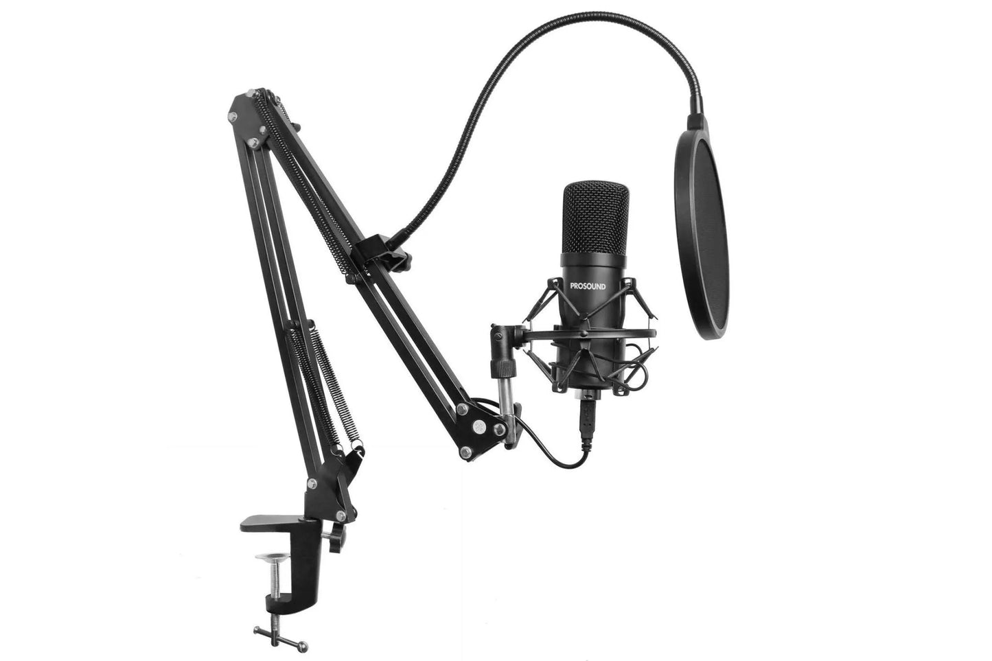 ProSound Studio Spring Loaded Boom Arm Microphone Kit - ProSound